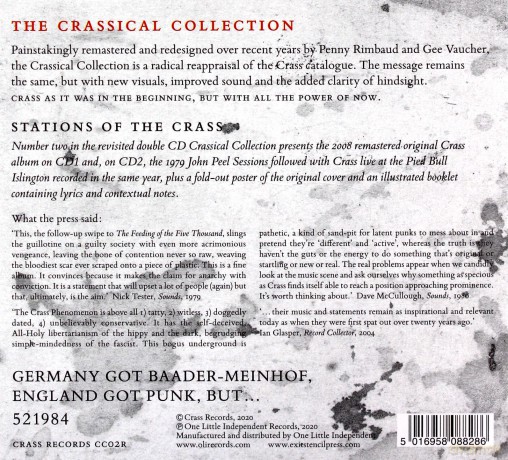 Crass: Stations Of The Crass (Crassical Collection) [2CD]