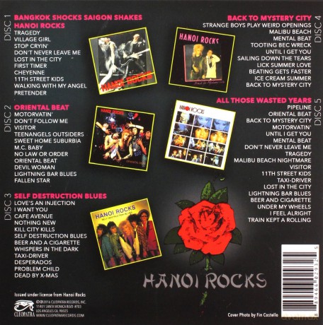 Hanoi Rocks: Strange Boys Box [5CD]