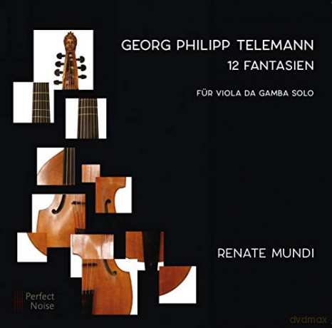 Renate Mundi: Telemann: 12 Fantasien Fur Viola Da Gamba [CD]