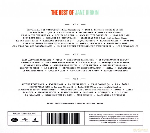 Jane Birkin: The Best Of [3CD]