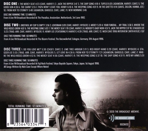 Nick Cave: The Broadcast Archives [3CD]