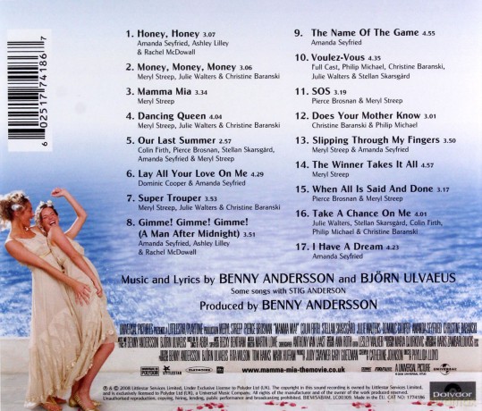 Mamma Mia! PAKIET [DVD]+[CD]