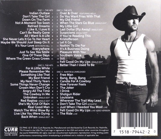 Tim Mcgraw: Ultimate Collection [4CD]
