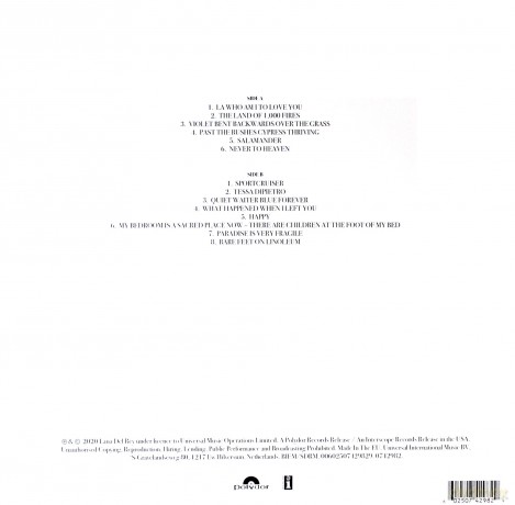 Lana Del Rey: Violet Bent Backwards Over The Grass (Green) [Winyl]