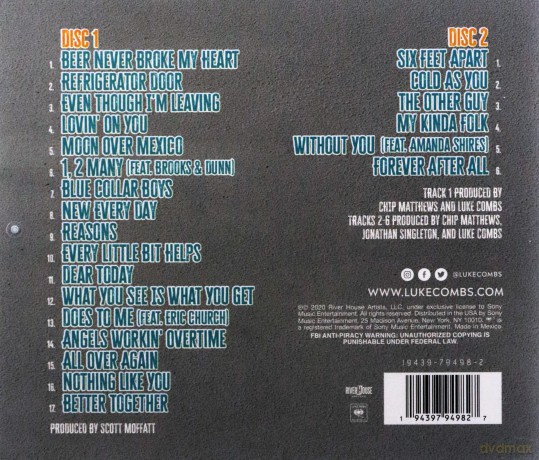 Luke Combs: What You See Aint Always What You Get (Deluxe) [2CD]