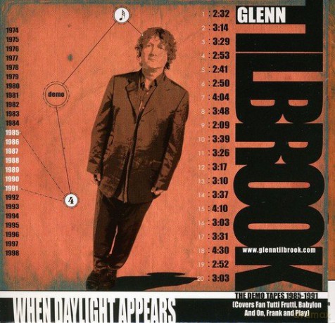 Glenn Tilbrrok: When Daylight Appears - The Demo Tapes [CD]