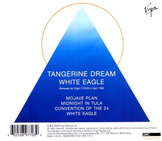 Tangerine Dream: White Eagle (Remastered) [CD]