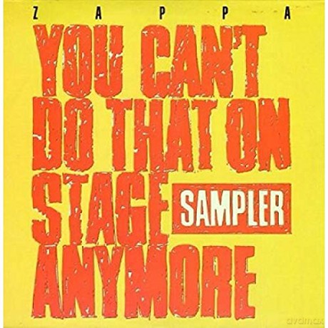 Frank Zappa: You Can't Do That On Stage Anymore (Sampler) (RSD) (Limited) [2xWinyl]