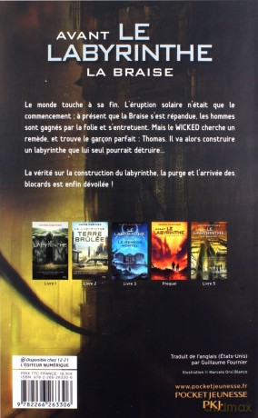 Avant Le labyrinthe (Tome 5) La Braise - James Dashner [KSIĄŻKA]