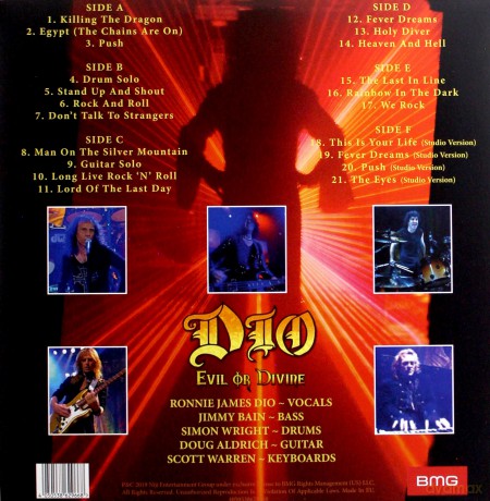 Dio: Evil Or Divine: Live In New York City [3xWinyl]