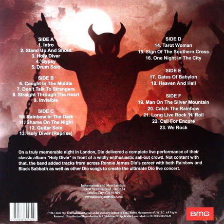 Dio: Holy Diver Live (Lenticular Limited) [3xWinyl]