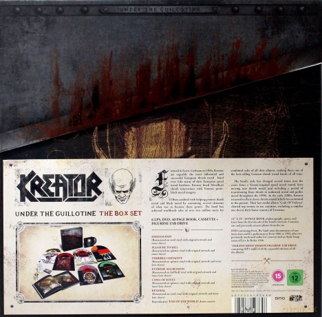 Kreator: Under The Guillotine [BOX] [6xWinyl]+[DVD]+[USB]+[KASETA]
