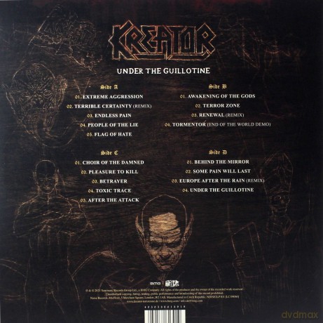 Kreator: Under The Guillotine [2xWinyl]