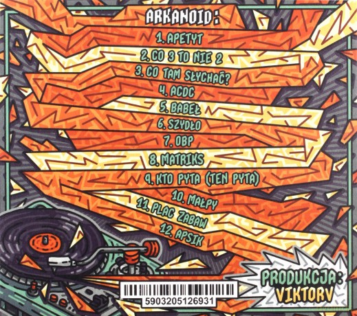 Abradab Rahim Kleszcz: ARKanoid [CD]
