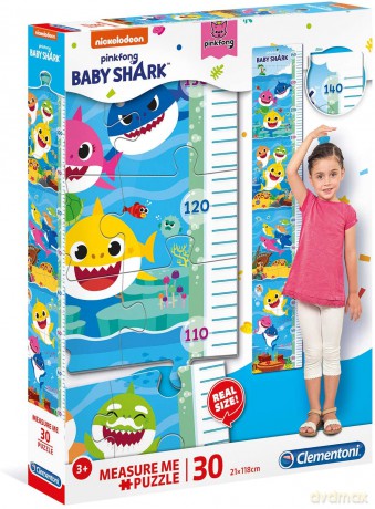CLEMENTONI 30 el. Measure Me Baby Shark [PUZZLE]