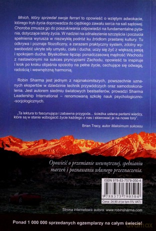 Mnich Który Sprzedał Swoje Ferrari - Robin S. Sharma [KSIĄŻKA]