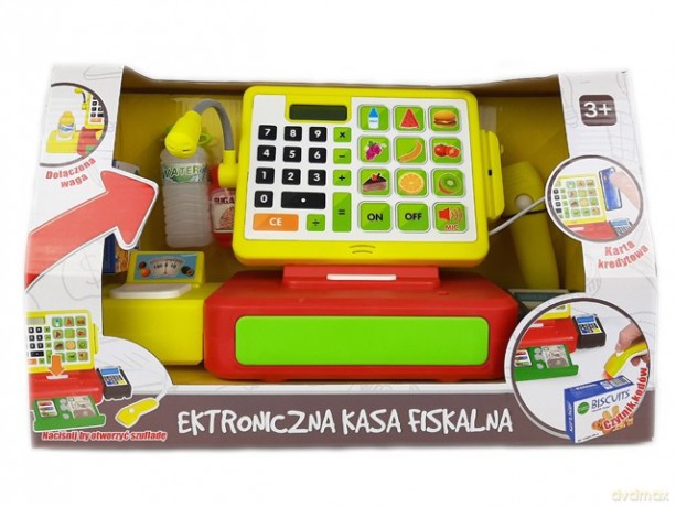 Kasa z panelem i kalkulatorem