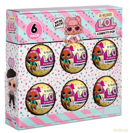 L.O.L. Surprise 6-pak confetti, Angel [FIGURKA]