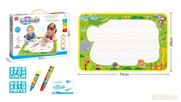 Mata do kolorowania woda - Zwierzątka