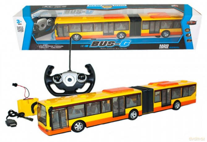 Pojazd Autobus R/C ze światłem
