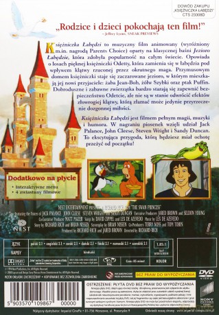Księżniczka Łabędzi: edycja specjalna [DVD]