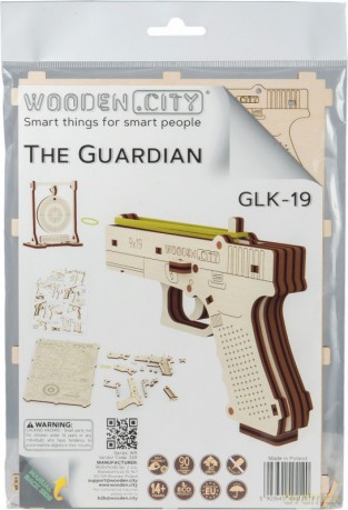 Puzzle 3D Pistolet The Guardian GLK-19 [PUZZLE]