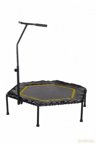 Trampolina Fitness Hexagon 50 Inch pomarańczowa
