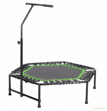 Trampolina Fitness Hexagon 50 Inch zielona