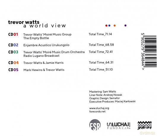 Trevor Watts: A World view [5CD]