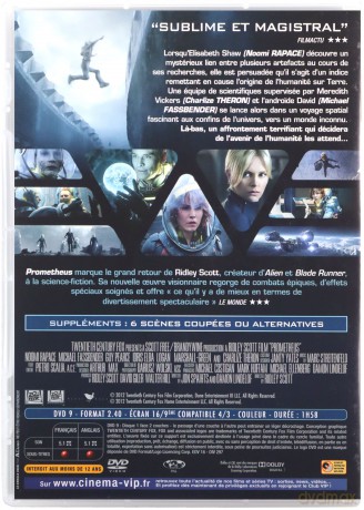 Alien 1-4 / Prometheus (Obcy 1-4 / Prometeusz) [BOX] [5DVD]