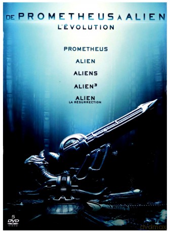 Alien 1-4 / Prometheus (Obcy 1-4 / Prometeusz) [BOX] [5DVD]