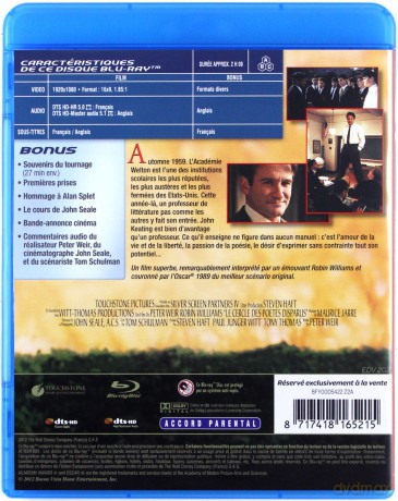 Dead Poets Society (Stowarzyszenie Umarłych Poetów) [Blu-Ray]