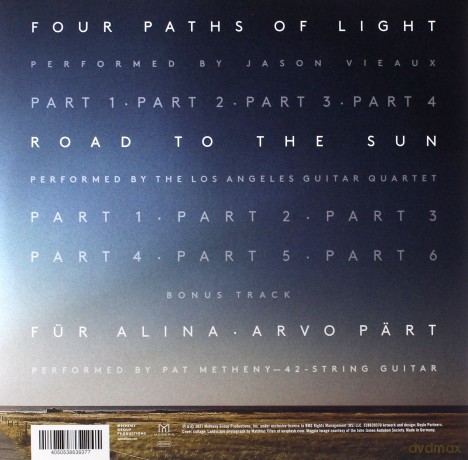Pat Metheny: Road To The Sun [2xWinyl]