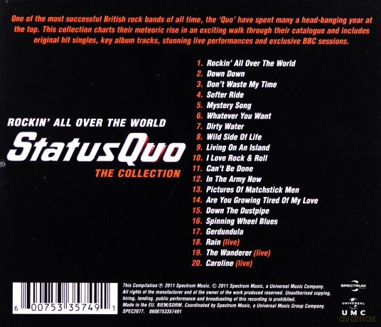 Status Quo: Rockin All Over The World [CD]