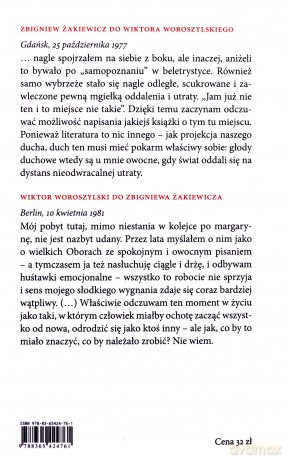 "Losy noszą nas różnymi drogami" Listy 1969-1996 - Wiktor Woroszylski, Zbigniew Żakiewicz [KSIĄŻKA]