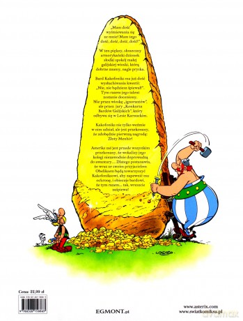Asteriks Złoty Menhir [KSIĄŻKA]