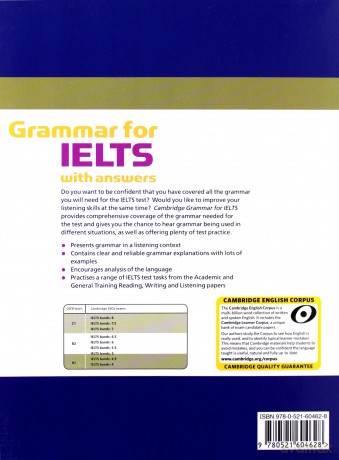 Cambridge Grammar for IELTS with answers - Diane Hopkins, Pauline Cullen [KSIĄŻKA]