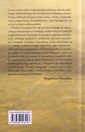 Czarna matka ziemia - Kristian Novak [KSIĄŻKA]
