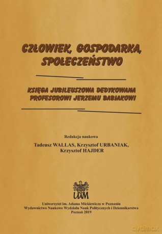 Człowiek Gospodarka Społeczeństwo [KSIĄŻKA]