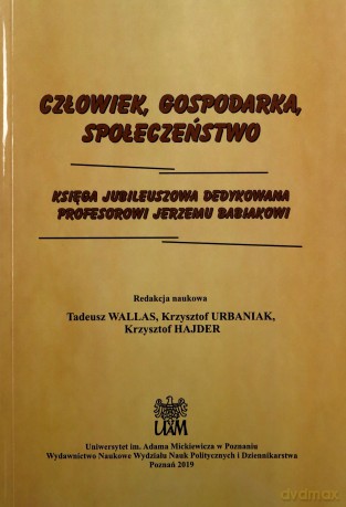 Człowiek Gospodarka Społeczeństwo [KSIĄŻKA]