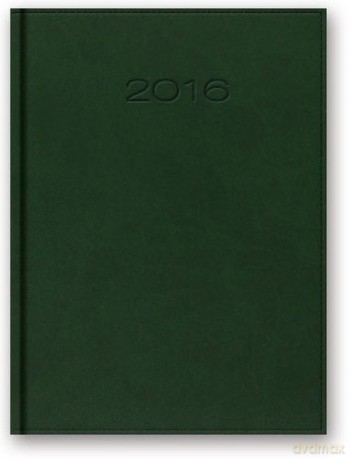 Kalendarz 2016 B5 51T zielony [KALENDARZ]