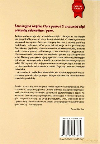 Pies i Człowiek Jak Żyć Zgodnie Pod Jednym Dachem - Jean Donaldson [KSIĄŻKA]