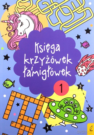 Księga krzyżówek i łamigłówek 1 - null null [KSIĄŻKA]