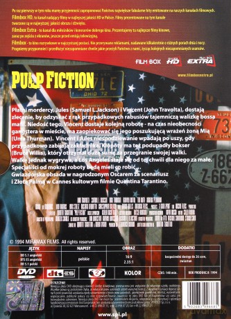 Pulp Fiction (Filmbox) [DVD]