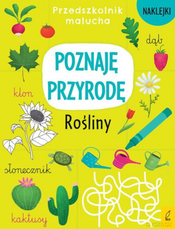 Przedszkolnik malucha Poznaję przyrodę Rośliny [KSIĄŻKA]