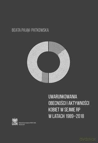 Uwarunkowania obecności i aktywności kobiet w Sejmie RP w latach 1989-2018 - Beata Pająk-Patkowska [KSIĄŻKA]