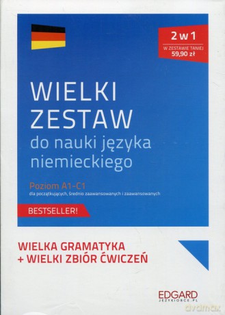 Wielki zestaw do nauki języka niemieckiego [KSIĄŻKA]