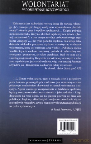 Wolontariat w dobie płynnej rzeczywistości [KSIĄŻKA]