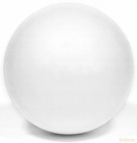 Bombki styropianowe kule do zdobienia 10 cm (kpl 4szt w folii)