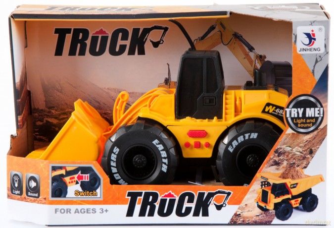 Auto budowlane spychacz